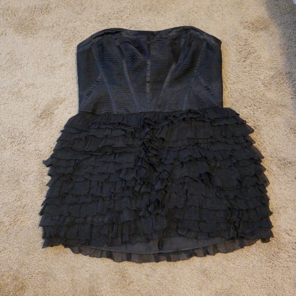 black Ruffle dress - Picture 2 of 4